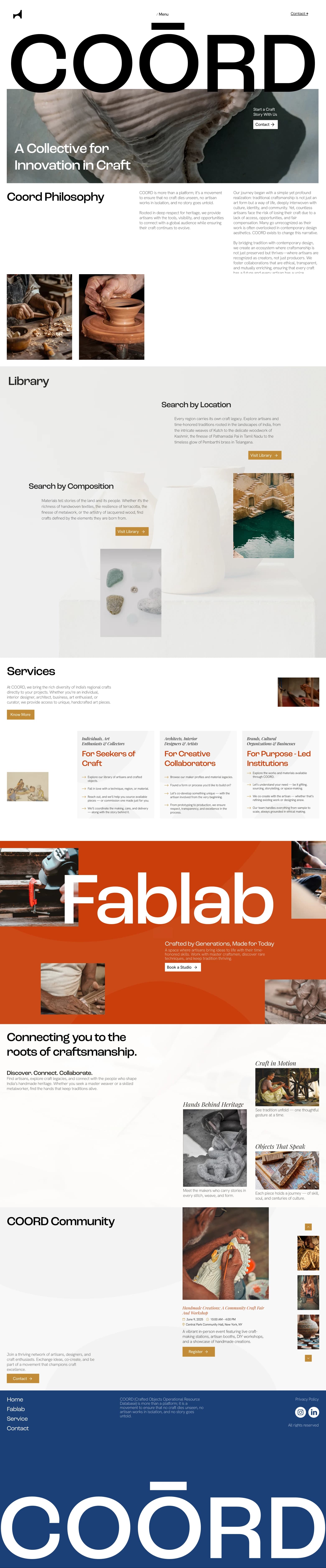 Coord Homepage