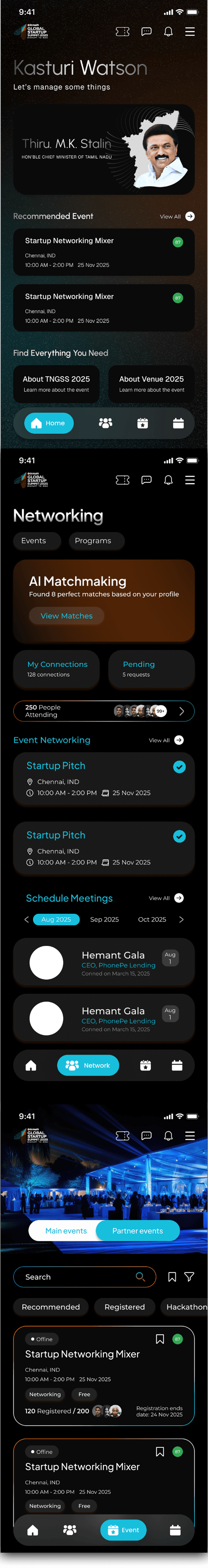 TNGSS App Homepage